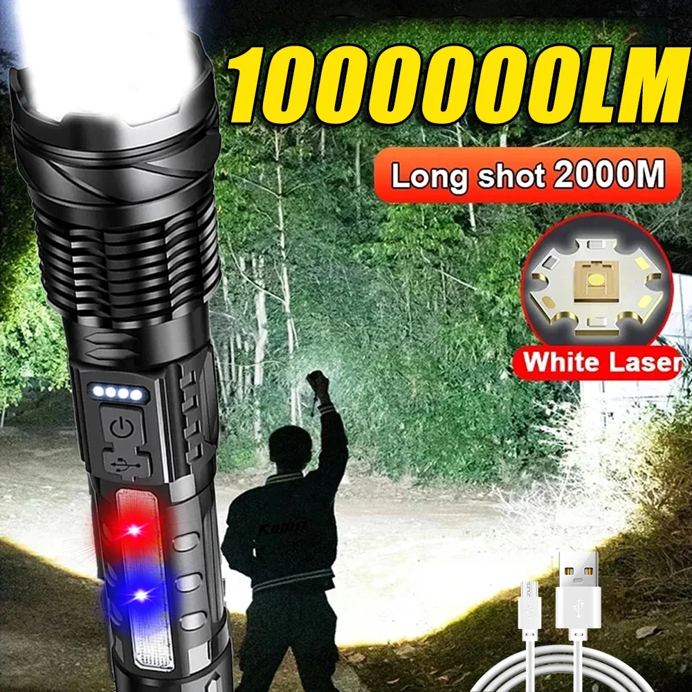 Fishing Light - Potente torcia a LED ricaricabile da