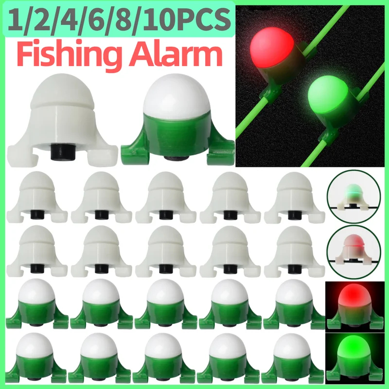 Bite Alarm - 2-8 Pezzi Allarme LED per Pesca