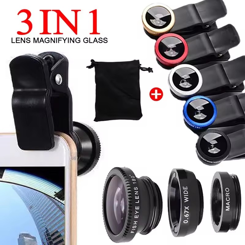 Fishing Camera - Obiettivo 3 in 1 per telefono