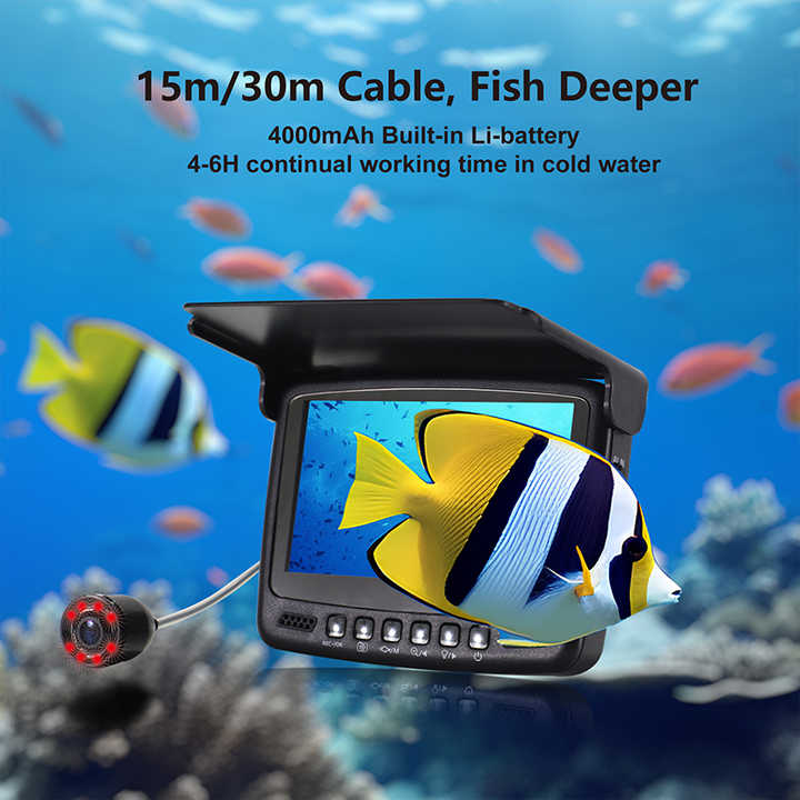 Schermo da 4,3 pollici subacqu - Fishing Camera recensione e prezzo